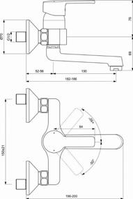 img 3 attached to Kitchen faucet (sink) VIDIMA Uno BA250AA chrome