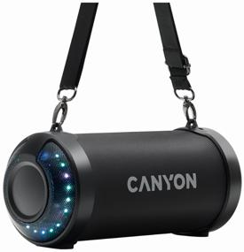img 1 attached to 🔊 Canyon BSP-7 Portable Acoustics - 9W, Black
