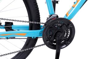 img 3 attached to Mountain bike (MTB) FORWARD Apache 27.5 3.0 Disc (2021) turquoise/orange 21" (requires final assembly)