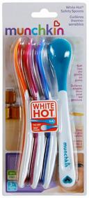 img 3 attached to Munchkin White Hot Infant Spoon Set Multicolored