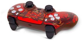 img 1 attached to 🎮 Customize Your Gaming Experience with RAINBO DualSense Custom Gamepad, Demon!