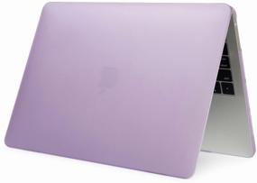 img 2 attached to Palmexx MacCase Case for MacBook Air 13" (2018-2020) A1932, A2179, A2337, matte lilac