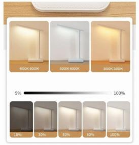 img 2 attached to 💡 LED Touch Table Lamp with 3 Light Modes