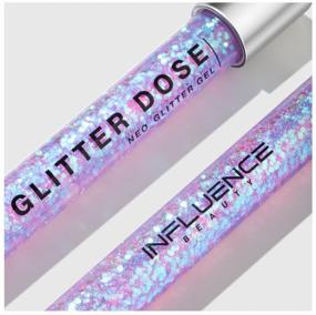 img 2 attached to Influence Beauty Liquid eye shadow Glitter Dose 06 purple