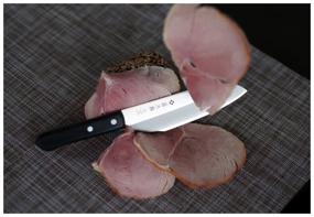 img 2 attached to 🔪 Tojiro F-301 Santoku Knife with 17 cm Precision Blade - Masterful Cutting Tool for Culinary Perfection