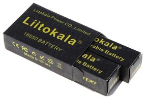img 1 attached to Battery 18650 LiitoKala with a capacity of 3500mAh (Lii-35A)