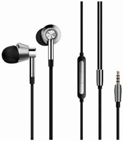 img 1 attached to Headphones 1MORE Triple Driver In-Ear E1001, black/silver