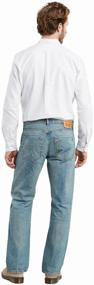 img 4 attached to Jeans Levis 559 Relaxed Straight Leg Jeans Men 00559-0363 36/34