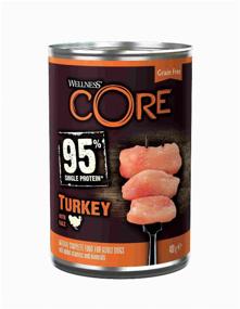 img 4 attached to Wet dog food Wellness CORE 95, turkey, with cabbage 1 pack. x 1 pc. x 400 g (for small breeds)