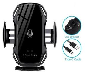 img 3 attached to Smart car holder Premium 5S with automatic opening / closing / wireless charging +3 nozzles