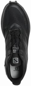 img 4 attached to Salomon sneakers, size 11 / 29, black/black/black