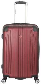 img 3 attached to WENGER suitcase, plastic, support legs on the side, reinforced corners, 92 l, size L, burgundy