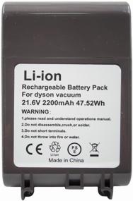 img 1 attached to Battery for Dyson SV11, V7 Animal, V7 Motorhead, V7 Cord-free, V7 Animal Pro, V7 Absolute, V7 Fluffy (21.6V, 2200mAh)