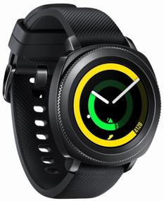 img 3 attached to Samsung Gear Sport Wi-Fi NFC Smartwatch, black