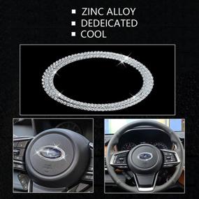 img 1 attached to Steering Compatible Accessories Interior Decorations Interior Accessories