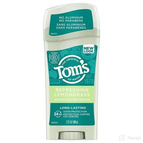 img 4 attached to 🍃 Tom's Maine Lemongrass Long Lasting Deodorant - Enhanced Personal Care