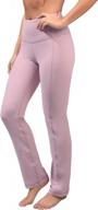 брюки для йоги с высокой посадкой soft nude tech yoga с прямыми штанинами для женщин - yogalicious логотип