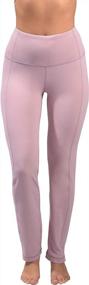 img 3 attached to High-Rise Soft Nude Tech Yoga Pants With Straight Leg For Women - Yogalicious