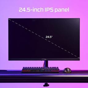 img 1 attached to 🎮 HyperX Armada 25: 24.5-Inch FHD Gaming Monitor with 240Hz, G-SYNC, and 1ms Response Time
