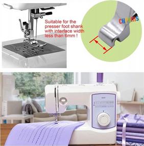 img 2 attached to CKPSMS Brand -#KP-19020 62PCS Domestic Sewing Machine Presser Feet Set Compatible With/Replacement For Brother Brand Babylock Brand Singer Brand Janome Brand Low Shank Sewing Machines (62PCS)