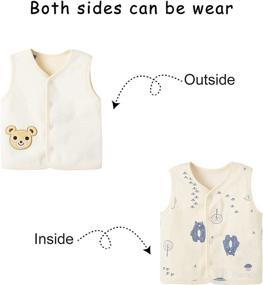 img 1 attached to Pureborn Toddler Halloween Waistcoat Pumpkin Apparel & Accessories Baby Boys ... Clothing