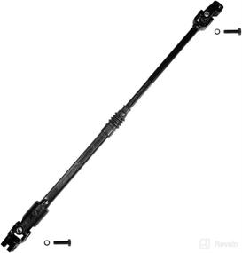 img 4 attached to 🔧 Enhance Your Jeep Wrangler Steering with the Intermediate Shaft Assembly & Universal U-Joints – Compatible with 1987-1995 Models (52007017)