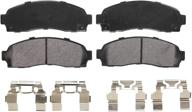 🚗 wagner quickstop zx833: premium semi-metallic disc brake pad set логотип