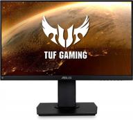 asus vg249q gaming monitor with freesync, 144hz displayport, adjustable height & pivot, built-in speakers, hd logo