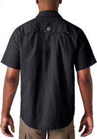 img 2 attached to NAVISKIN Men'S PFG Fishing Shirt: Short Sleeve, UPF 50+ Sun Protection, Quick Dry Fabric - Ideal For Hiking And Outdoor Activities