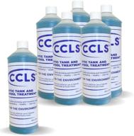 🚽 ccls septic tank and cesspool treatment/additive with organic enzyme producing bacteria/non-toxic and non-hazardous/non-corrosive formula (6-quarts) logo