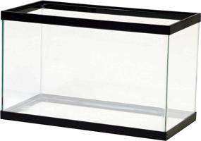 img 4 attached to 🐠 Aqueon Standard Glass Rectangle Aquarium 10: Bringing Elegance and Tranquility to Your Living Space