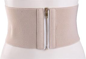 img 3 attached to Aecibzo Elastic Stretch Cincher Waistband Women's Accessories : Belts