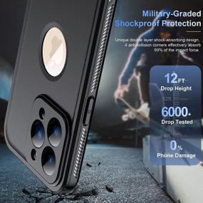img 2 attached to Protect Your IPhone 14 Pro With Temdan'S Waterproof Case With Military Grade Protection And 360-Degree Coverage