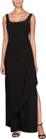 img 3 attached to Alex Evenings Womens Empire Regular Women's Clothing : Dresses