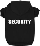 🐶 trudz pet security dog hoodies - winter sweatshirt for small, medium, large dog & cat - warm cotton jacket coat hoodie apparel logo
