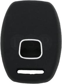 img 2 attached to 🔑 SEGADEN Silicone Cover for HONDA 3+1 Button Remote Key Fob CV2206 - Black Protector Case Skin Jacket