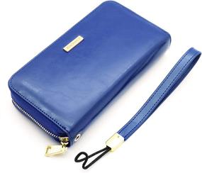 img 1 attached to 👜 Andoilt Genuine Leather Women's Handbags & Wallets: Stylish, Durable, and Secure!