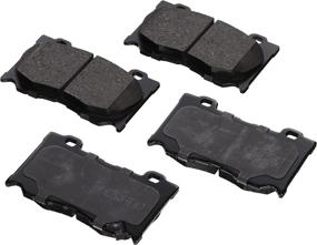 img 1 attached to Akebono ACT1346 Front Brake Pad: Advanced Performance in Sleek GREY Design