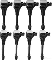 a-premium engine ignition coil packs: compatible with infiniti qx56 2011-2013, qx80 2014-2019, armada 2017-2020. v8 5.6l 8-pc set логотип