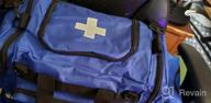 img 1 attached to ASA TECHMED First Aid Responder EMS Emergency Medical Trauma Bag Deluxe, Black review by Brant Watson
