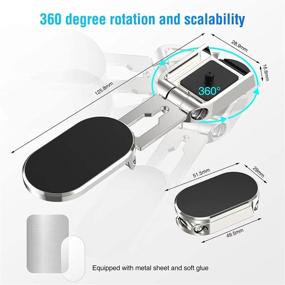 img 3 attached to Magnetic Multi Functional Rotation Dashboard Compatible Car Electronics & Accessories made as Car Electronics Accessories