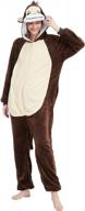 adult women's gorilla costume plush animal onesie pajamas calanta for halloween christmas cosplay logo