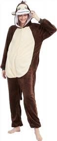 img 4 attached to Adult Women'S Gorilla Costume Plush Animal Onesie Pajamas Calanta For Halloween Christmas Cosplay