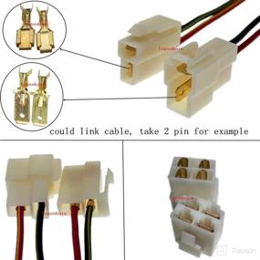 img 2 attached to Lsgoodcare Electrical Automotive Connector Motorcycle