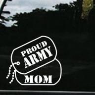 army proud mom dog tags vinyl decal stickers - seo-optimized sticker graphic - auto, wall, laptop, cell, truck sticker for windows, cars, trucks логотип