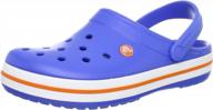 👟 crocs crocband navy unisex shoes for men - mules & clogs style logo