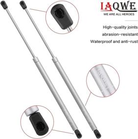 img 3 attached to 15Inch Lift Support Gas Spring 445N/100Lbs Struts Lid Stay For Window RV Bed Camper Shell Tonneau Cover Floor Hatch Set Of 2 By IAQWE