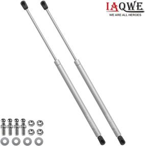 img 4 attached to 15Inch Lift Support Gas Spring 445N/100Lbs Struts Lid Stay For Window RV Bed Camper Shell Tonneau Cover Floor Hatch Set Of 2 By IAQWE