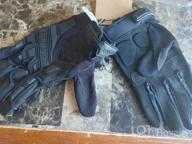 img 1 attached to Stay Protected And Connected With INBIKE MTB Mountain Bike Gloves: Touchscreen, EVA Padding, TPR Knuckle Protection For BMX MX ATV Motorcycle Riders review by Justin Hill