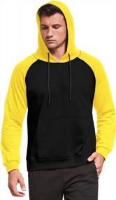 img 1 attached to Stay Comfy And Stylish With MLANM Men'S Long Sleeve Cotton Hoodie With Kanga Pocket”